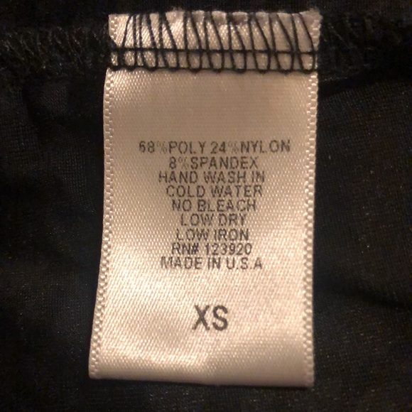 Black Burnout Peasant Style Top - Picture 8 of 9